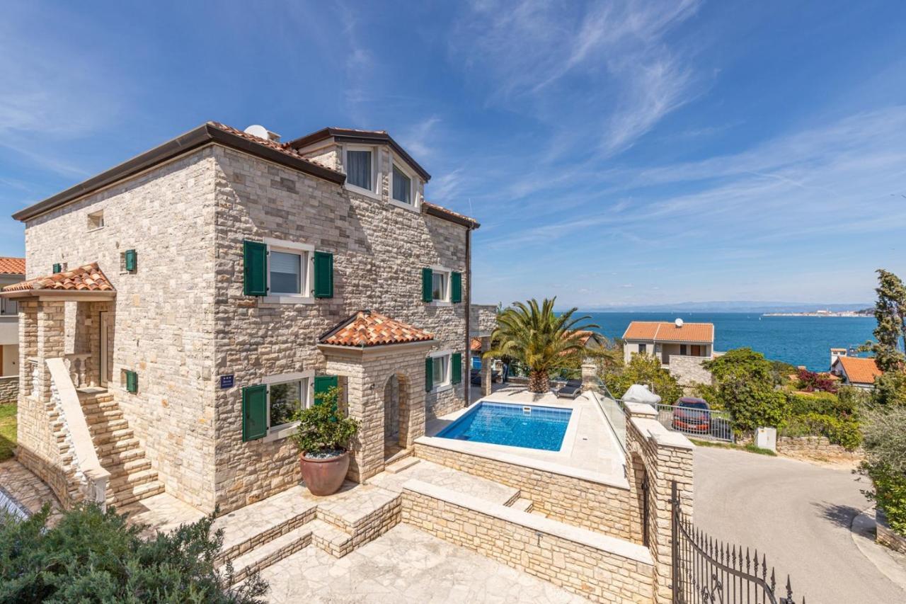 Villa Milena With Pool And Sea View Crveni Vrh Exteriör bild