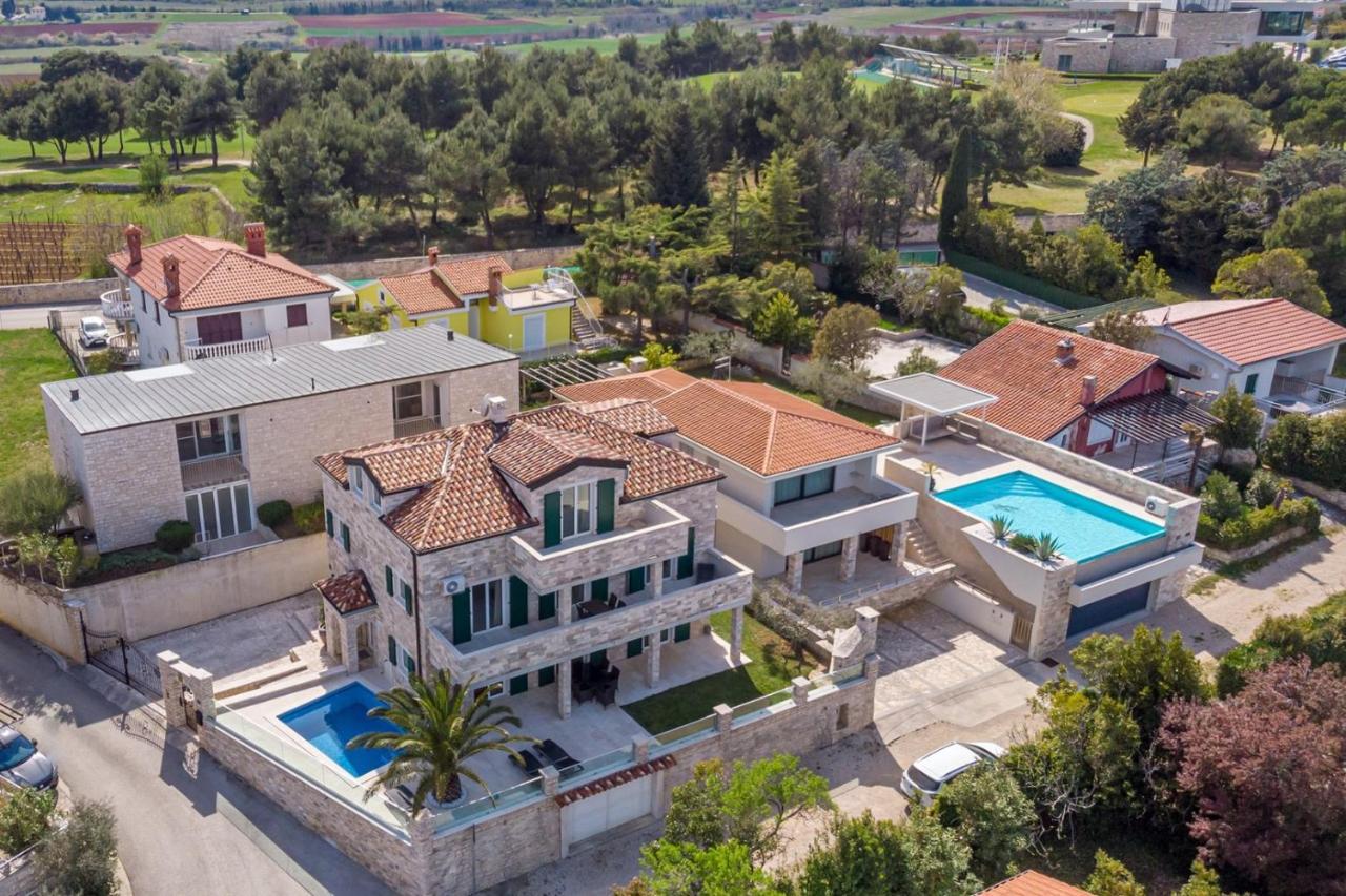 Villa Milena With Pool And Sea View Crveni Vrh Exteriör bild