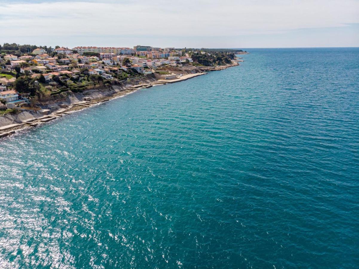 Villa Milena With Pool And Sea View Crveni Vrh Exteriör bild