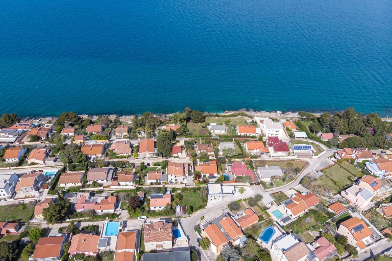 Villa Milena With Pool And Sea View Crveni Vrh Exteriör bild